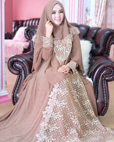 Bentuk Baju Pengantin Kebaya Muslim Fmdf â 18 Model Baju Pesta Muslim 2019 Edisi Gaun Pesta