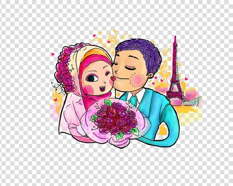 Bentuk Busana Pengantin Muslim, Busana Pengantin Muslimah E9dx Marriage In islam Transparent Background Png Cliparts Free