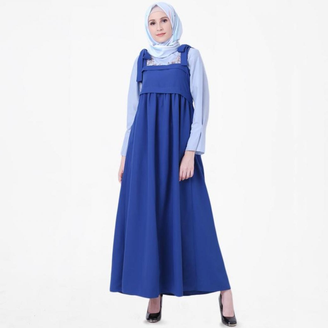 Bentuk Gaun Pengantin Wanita Muslimah 3id6 Jual Gsd Long Dress Sabrina Prisket 9705 1 Black Murah
