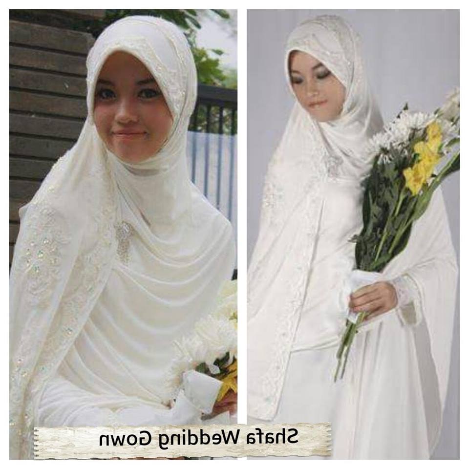Bentuk Harga Gaun Pengantin Muslimah Syar&amp;#039;i T8dj Sa Ma Ra Boutique butik Baju Pesta Keluarga Muslim Gaun
