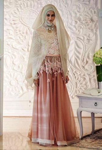 Bentuk Kebaya Pernikahan Muslimah Terindah 0gdr Model Kebaya Akad Nikah Hijab Model Kebaya Terbaru 2019