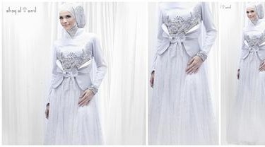 Bentuk Sewa Baju Pengantin Muslimah Q5df 6 Gaun Pengantin Muslimah Elegan Beauty Fimela