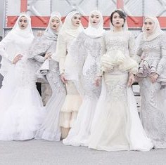 Design Baju Pengantin Muslimah 2017 Irdz 1921 Gambar Shabby Chic theme Wedding Terbaik Di 2019