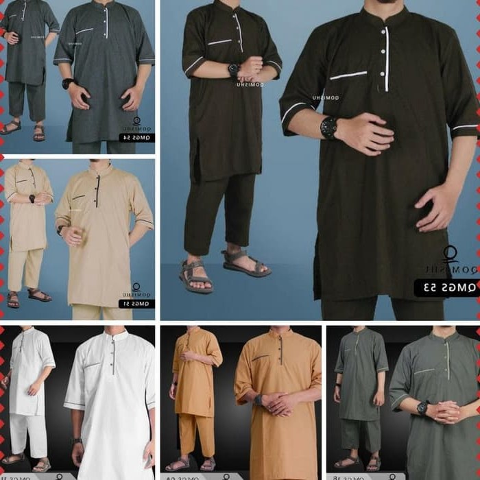 Design Baju Pengantin Pria Muslim Irdz Jual Baju Gamis Pria Muslim Koko Pakistan Setelan Lengan Pendek Qomishu Dki Jakarta Yudhi Ardiyanto