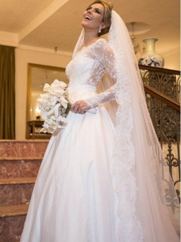 Design Gaun Pengantin 2016 Muslim Xtd6 List Of Gaun Pengantin Muslim Wedding Dressses Long Sleeve