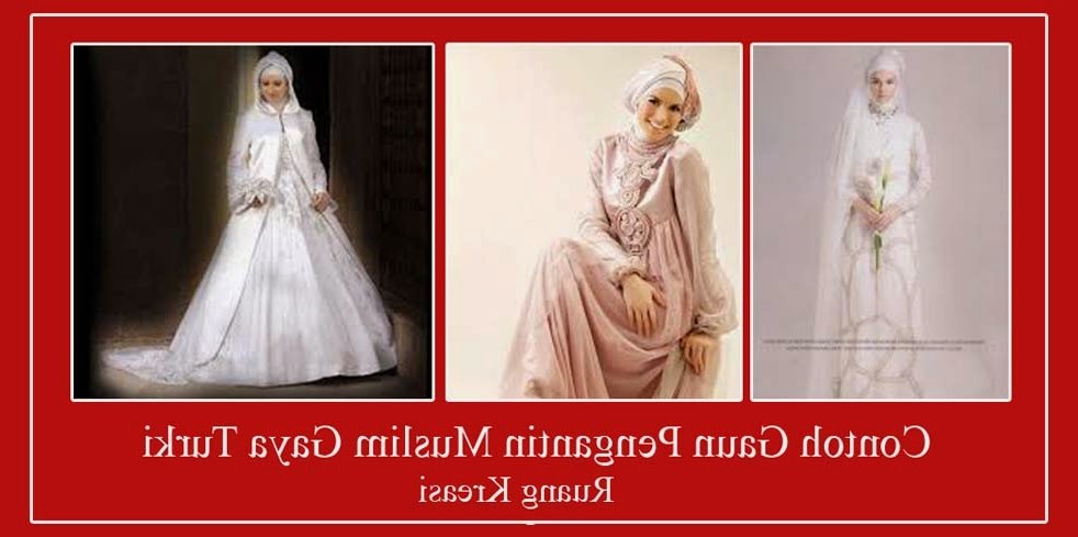 Design Gaun Pengantin Muslimah Syar&amp;#039;i Rabbani Drdp Gaun Pengantin Muslimah Yang Menjadi Tren Di Zaman