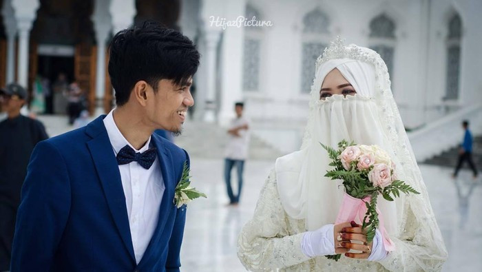 Gaun Pengantin Muslimah Bercadar Awesome Fenomena Baru Banyak Hijabers Yang Ingin Menikah Pakai