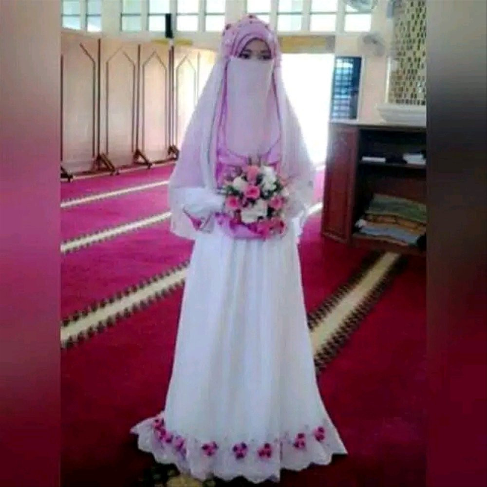 Gaun Pengantin Muslimah Bercadar Best Of Gaun Pengantin Muslimah