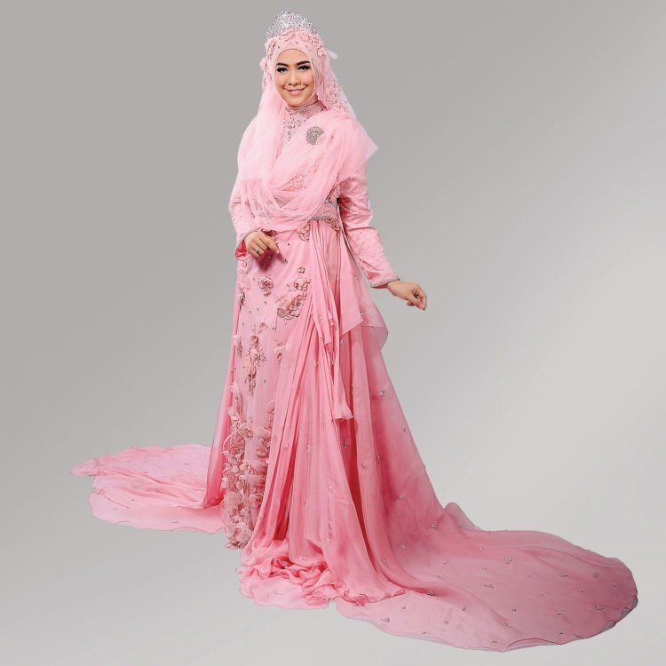 Gaun Pengantin Muslimah Bercadar Luxury 15 Inspirasi Gaun Pernikahan Syar I Ini Bisa Dicontek Demi