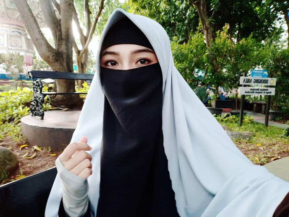 Gaun Pengantin Muslimah Bercadar Luxury Tutorial Riasan Mata Korea Untuk Muslimah Bercadar
