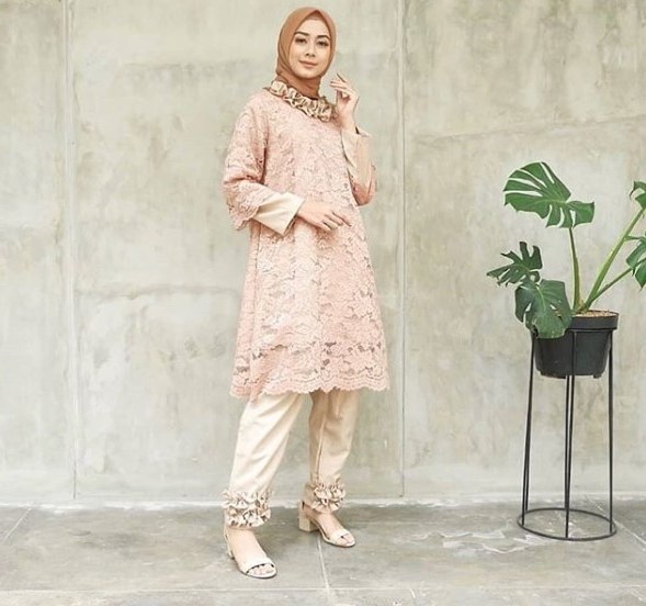 Ide Baju Pengantin Muslim Modern 2016 Qwdq Model Terkini 51 Kebaya Celana