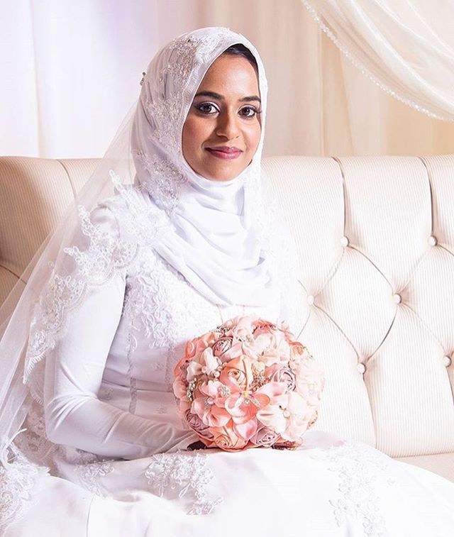 Ide Busana Muslim Pengantin E9dx We Re Loving Everything About This Bride Mashallah Perfect