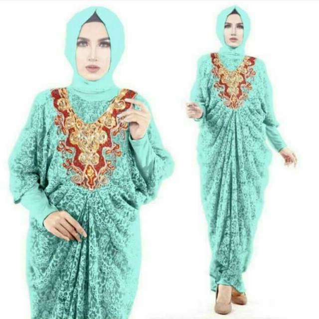 Ide Design Baju Pengantin Muslimah 4pde Samira Kaftan Brokat