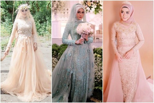 Ide Dress Pernikahan Muslimah 3ldq 12 Desain Gaun Pernikahan Muslimah Elegan Nan Sederhana