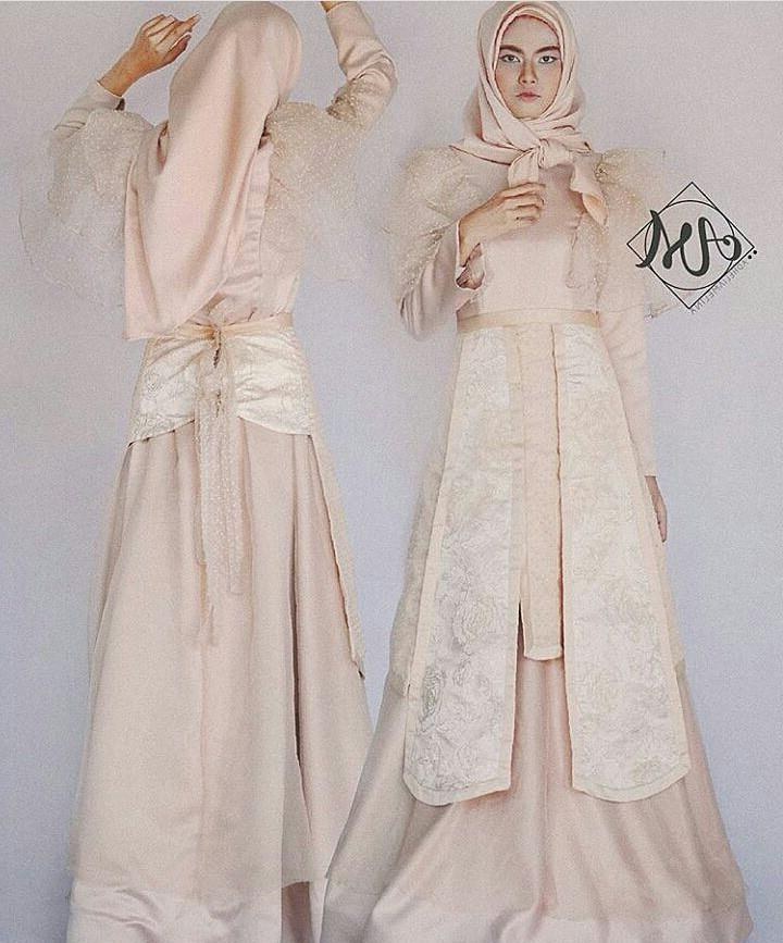 Ide Dress Pernikahan Muslimah Kvdd Sewa] Bromantic Apron Modification Inspired by Letty