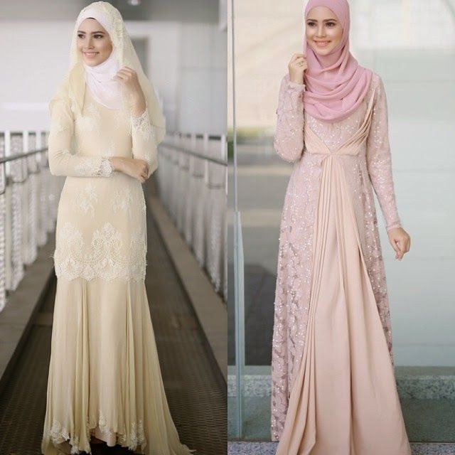 Ide Dress Pernikahan Muslimah Nkde Saya Bakal Pengantin Idea Baju Nikah