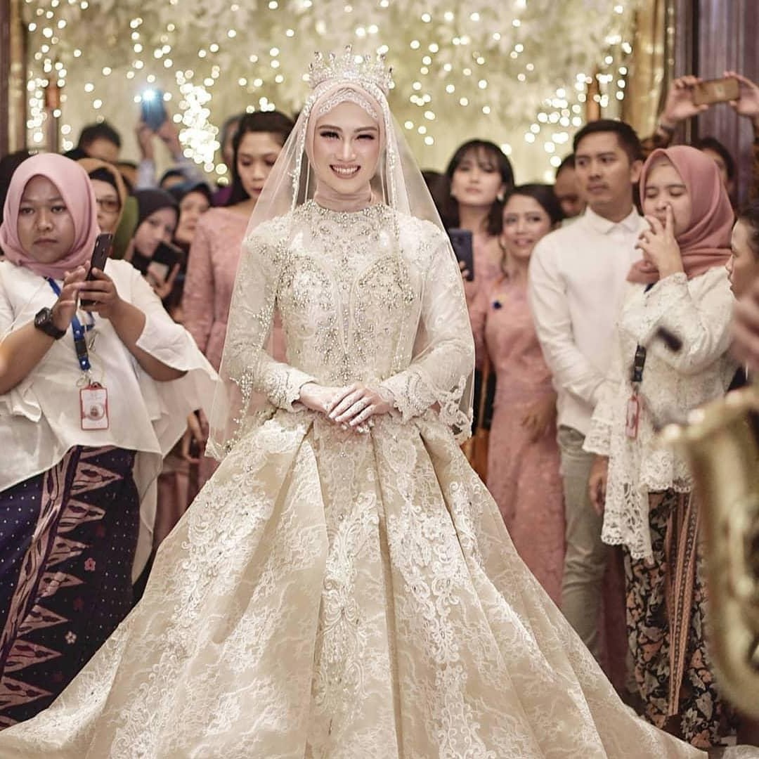 36 Design Busana Pengantin Muslimah Modern Ragam Muslim