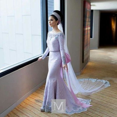 Inspirasi Gaun Pengantin Muslim Gdd0 List Of Gaun Pengantin Muslim Wedding Dressses Long Sleeve