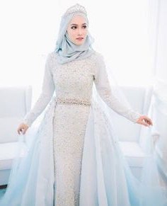 Inspirasi Gaun Pengantin Muslim Sederhana Xtd6 1921 Gambar Shabby Chic theme Wedding Terbaik Di 2019