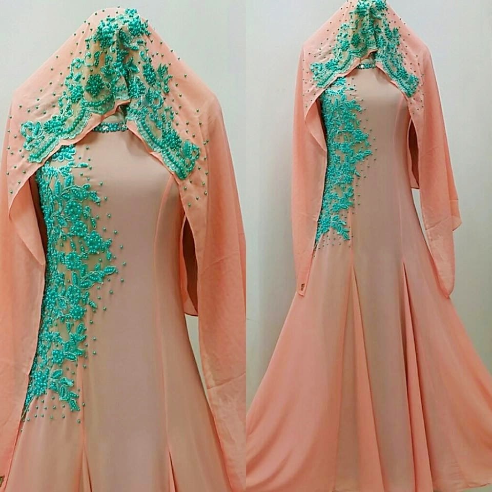 Inspirasi Inspirasi Gaun Pengantin Muslimah Tldn 38 top Inspirasi Baju Kebaya Warna Peach