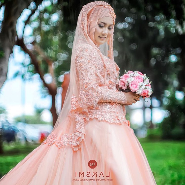 Model Gaun Pengantin Muslimah Pink Budm Pin On Hijabiâ¤ï¸queen