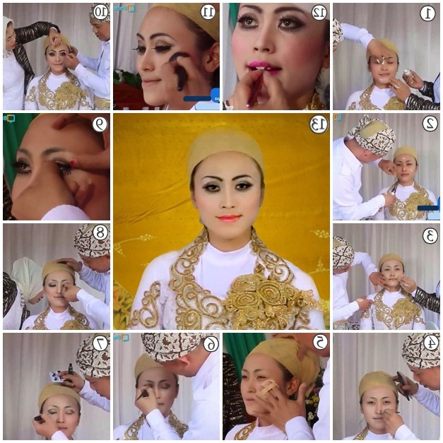 Model Sketsa Gaun Pengantin Muslimah 3ldq Make Up Dan Tata Busana Make Up Pengantin Muslim Modern