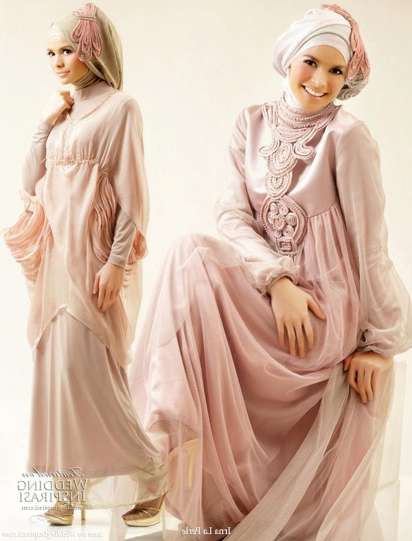 Bentuk Baju Gamis Untuk Acara Pernikahan Budm Gaun Pesta Muslimah