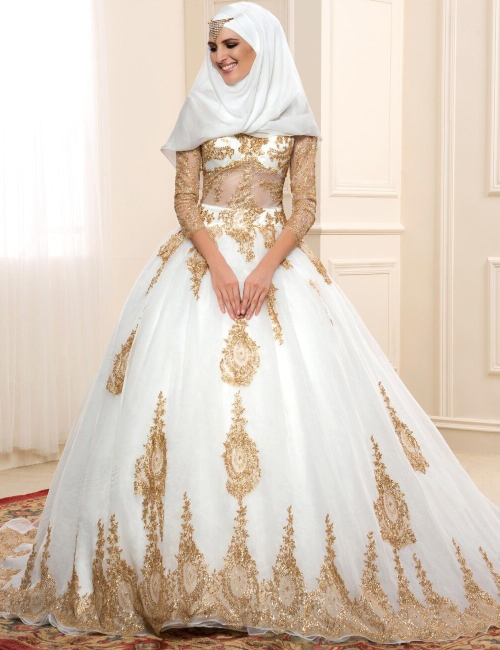 Bentuk Bridesmaid Dress Hijab Q5df Plus Size Muslim Wedding Dresses – Fashion Dresses