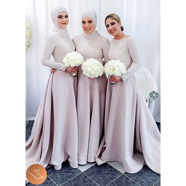 Bentuk Bridesmaid Dress Hijab Whdr Simple Hijab Styling On Eman S Elegant Bridesmaids X