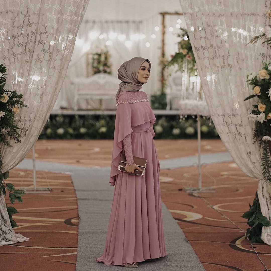 Bentuk Bridesmaid Hijab Pink 9ddf Bridesmaid Hijab Dress – Fashion Dresses