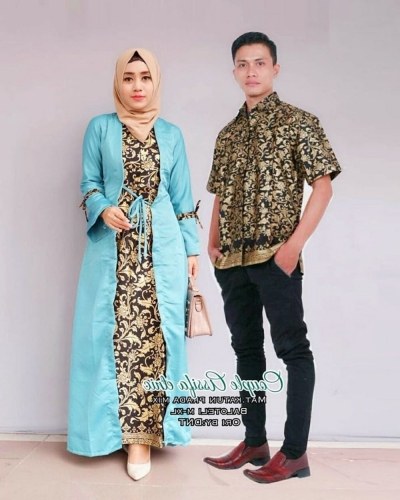 Bentuk Gamis Batik Seragam Pernikahan 8ydm 21 Model Gamis Batik Terbaru Untuk Pesta