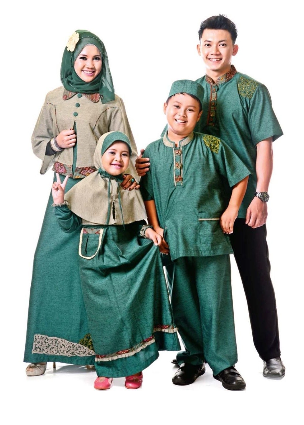Bentuk Gamis Untuk Seragam Pernikahan Dddy Baju Muslim Keluarga 2016 Seragam Sarimbit