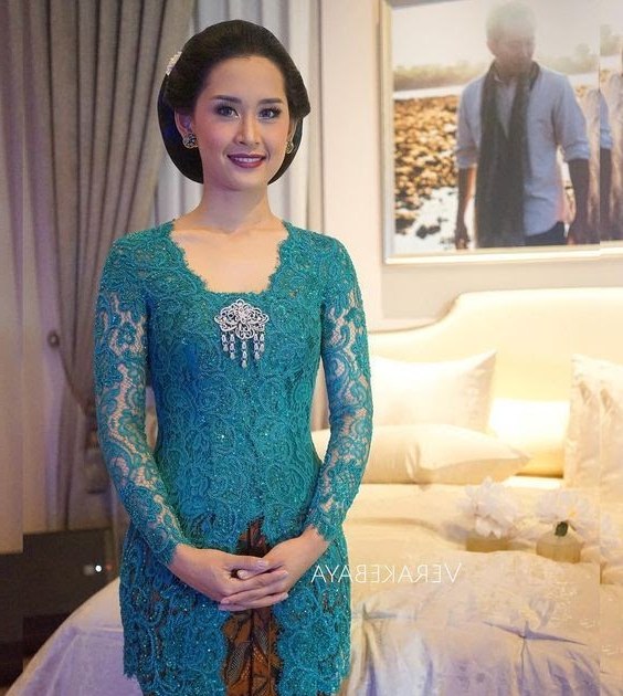 Bentuk Gamis Untuk Seragam Pernikahan Dwdk Kebaya Muslim Warna Salem Kebayar