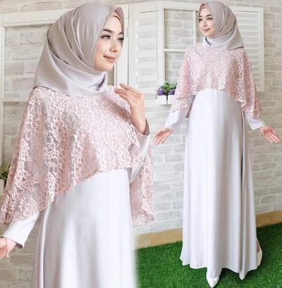Design Model Baju Gamis Pesta Pernikahan Dwdk Simple Tapi Elegant Inilah Model Baju Muslim Terbaru 2019