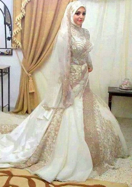 Design Model Gamis Untuk Pernikahan Q5df Baju Pengantin islami Modern Gambar islami