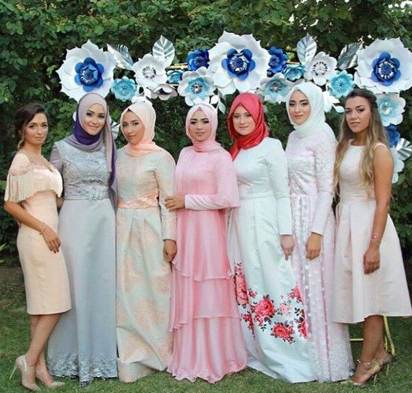 Ide Hijab Bridesmaid Fmdf Browse Modaufkuhijab and Ideas On Pinterest