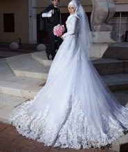 Inspirasi Baju Bridesmaid Hijab E9dx Popular Elegant Muslim Wedding Dress Buy Cheap Elegant