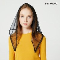 Inspirasi Desain Bridesmaid Hijab J7do Aliexpress Buy Design Women soft Black White Lace