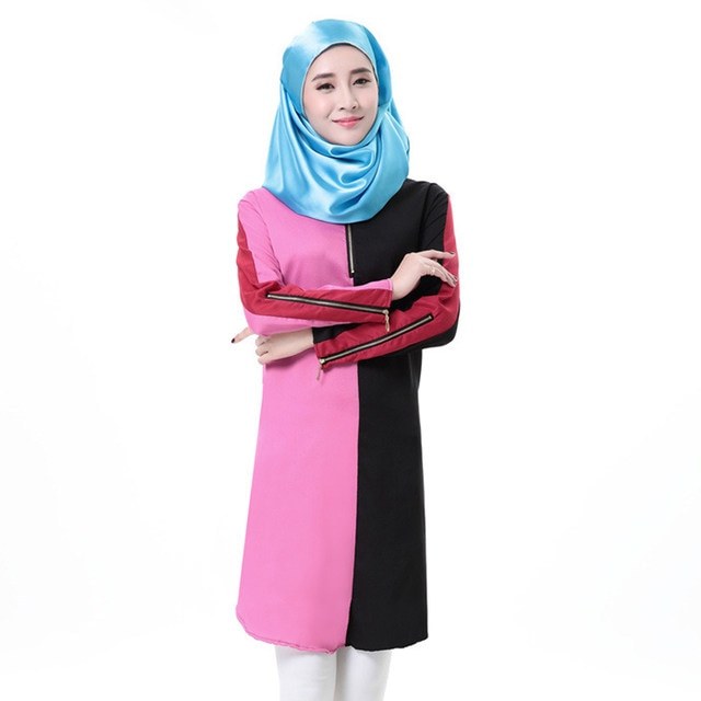 Inspirasi Model Baju Bridesmaid Hijab 2018 D0dg Patchwork islamic Clothing for Women Liner Chiffon Traditional Arabic Clothing islamic Abaya New Arrival Muslim Women Clothing In islamic Clothing