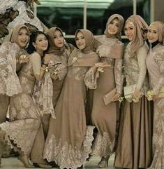 Inspirasi Model Kebaya Bridesmaid Hijab 4pde Pida Hasibuan Fiedhahasibuan On Pinterest