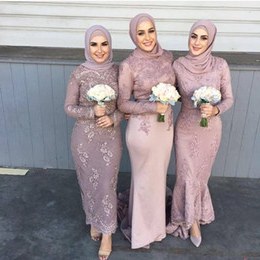 Inspirasi Model Kebaya Bridesmaid Hijab Drdp wholesale Muslim Designer Dresses Buy Cheap Muslim