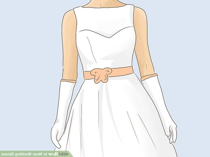 Model Dress Bridesmaid Hijab Q5df 3 Ways to Wear Wedding Gloves Wikihow