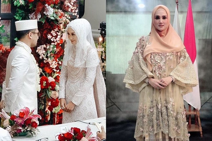 Model Gamis Syari Untuk Pesta Pernikahan Ffdn Jadi Tamu Di Acara Pernikahan Dian Pelangi Mulan Jameela