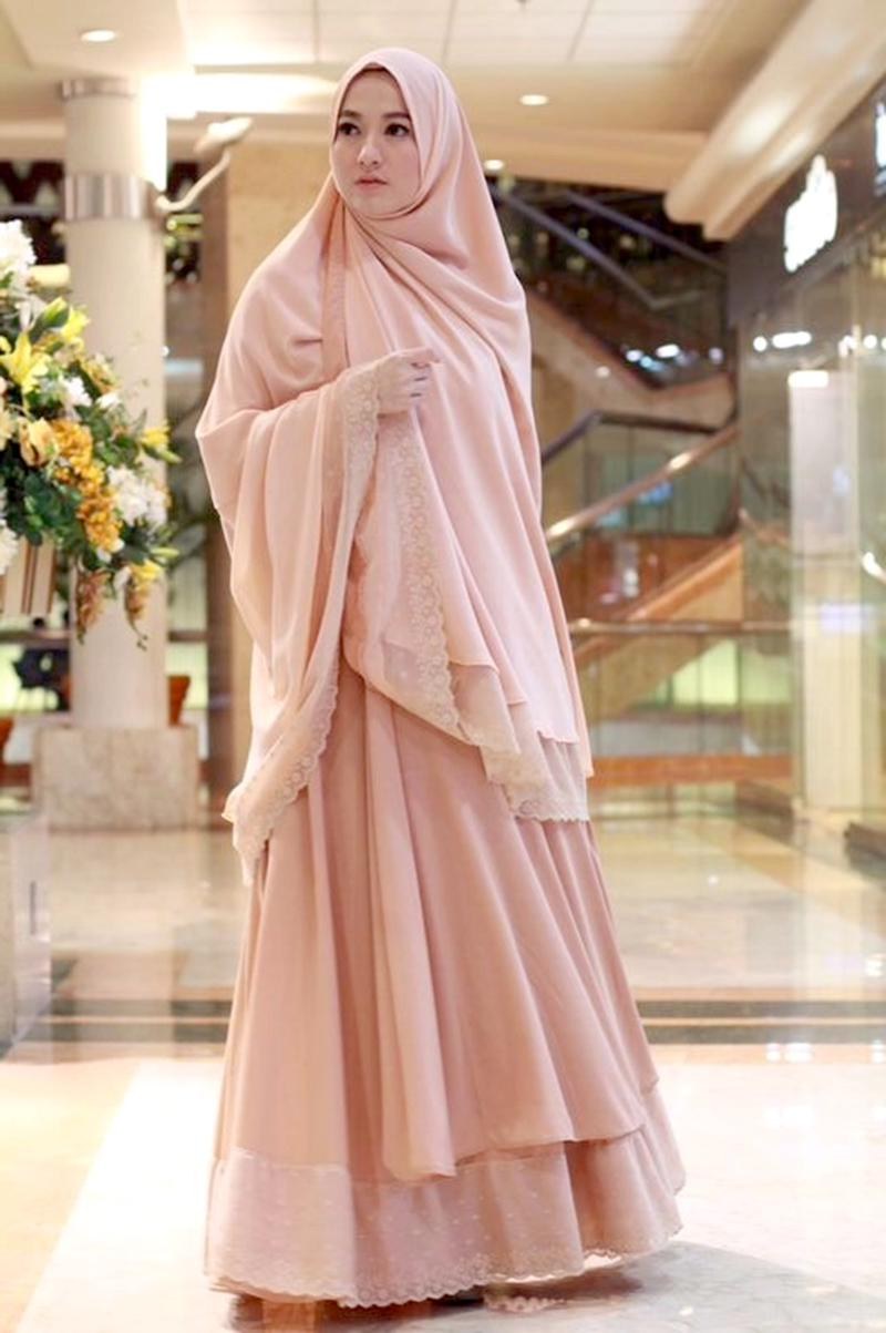Model Gamis Syari Untuk Pesta Pernikahan Y7du Sederhana Dan Elegan Tips Style Hijab Syar I Pesta Untuk