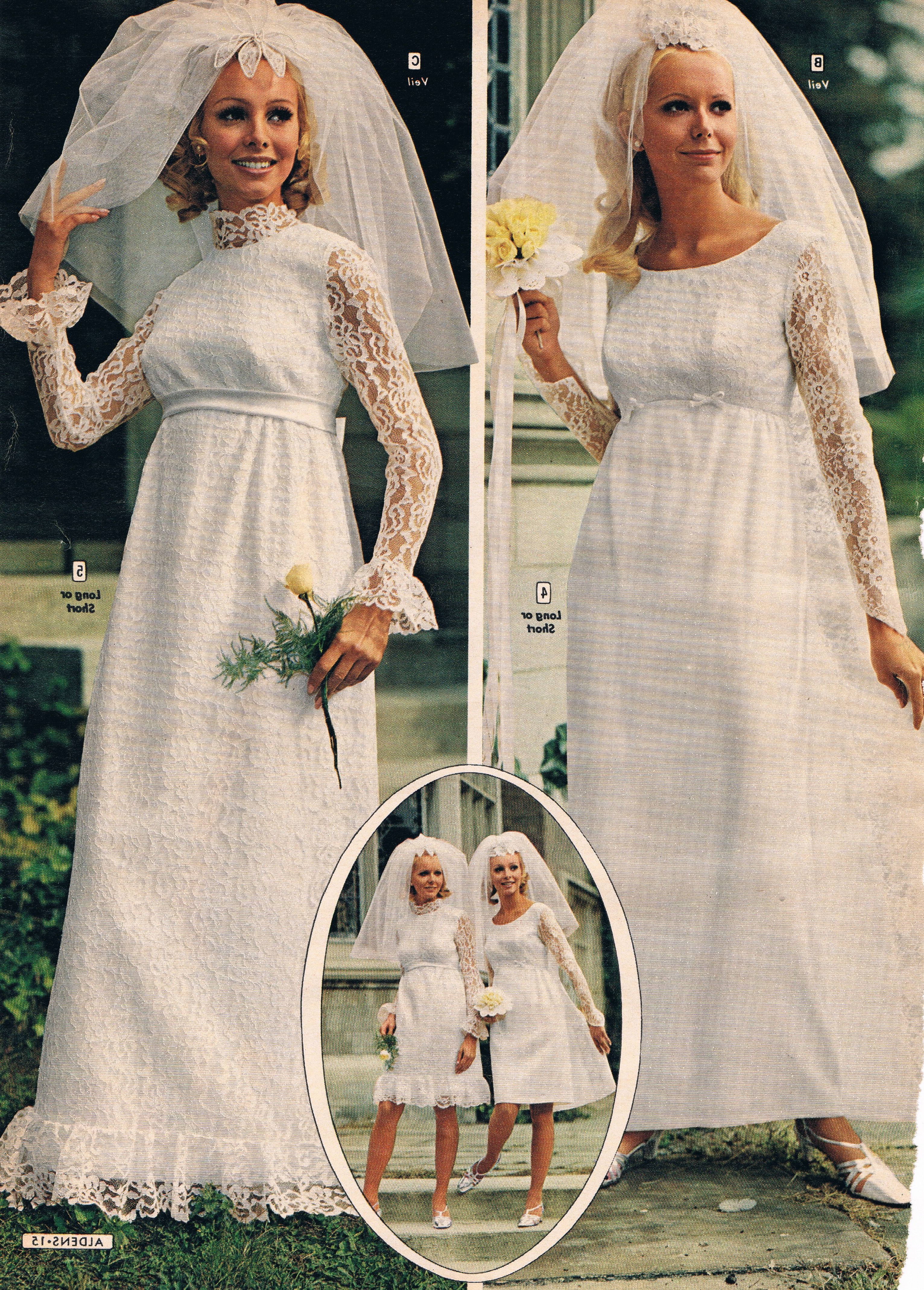 Model Vintage Bridesmaid Dress Hijab Dwdk Aldens Catalog 60s In 2019