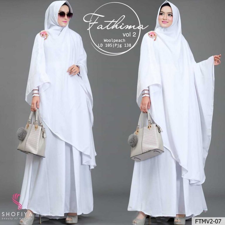 Model Gamis Putih Polos Terbaru – Ragam Muslim