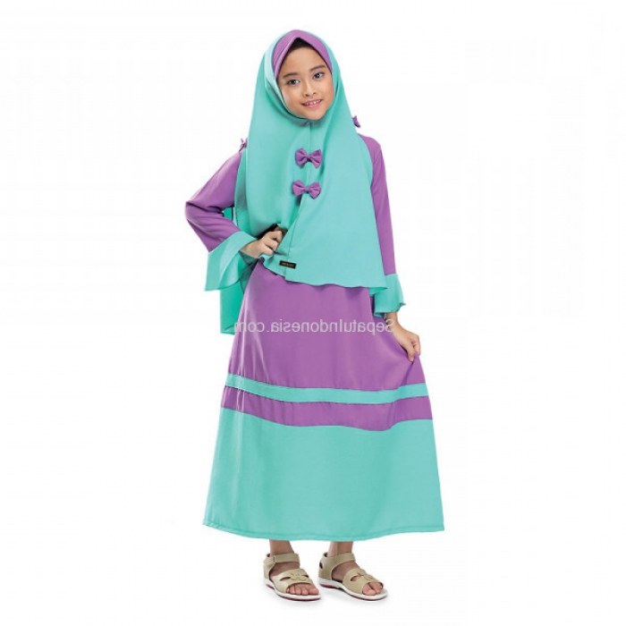 Bentuk Baju Lebaran 2018 Anak Perempuan Kvdd Baju Muslim Anak Remaja Wanita