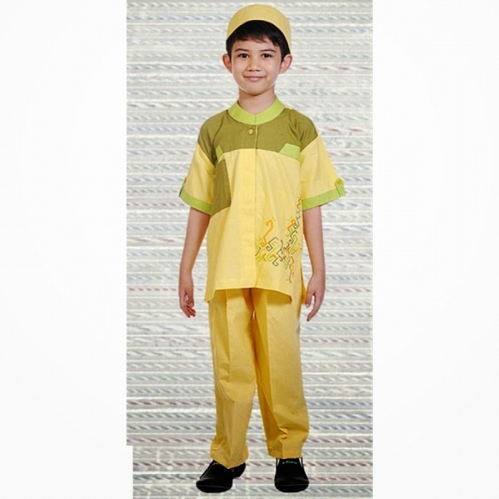 Bentuk Baju Lebaran Anak Laki Laki 2018 Nkde 19 Model Baju Muslim Anak Laki Laki Modern