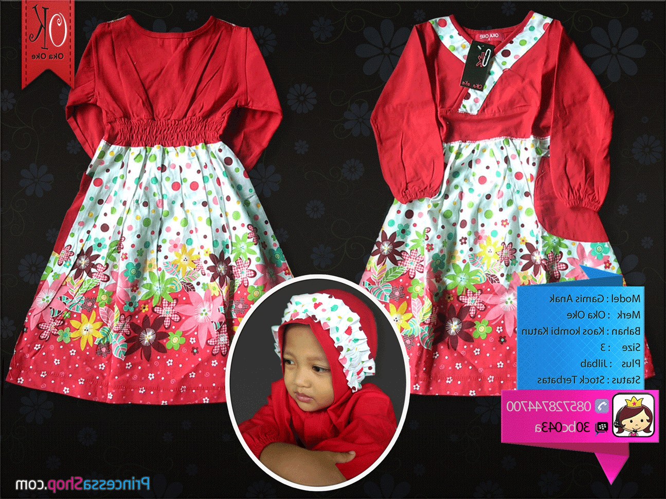 Bentuk Baju Lebaran Anak Perempuan Umur 3 Tahun Ipdd Model Baju Muslim Anak Terbaru