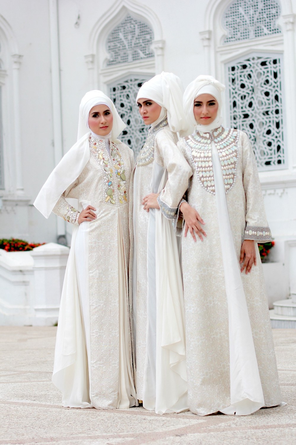 Bentuk Baju Lebaran Elegan X8d1 Inspirasi Model Kebaya Pengantin Muslimah Cantik Modern